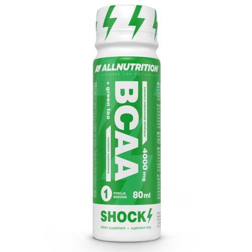 All Nutrition BCAA + Green Tea Shock Shot, 12x80 ml.